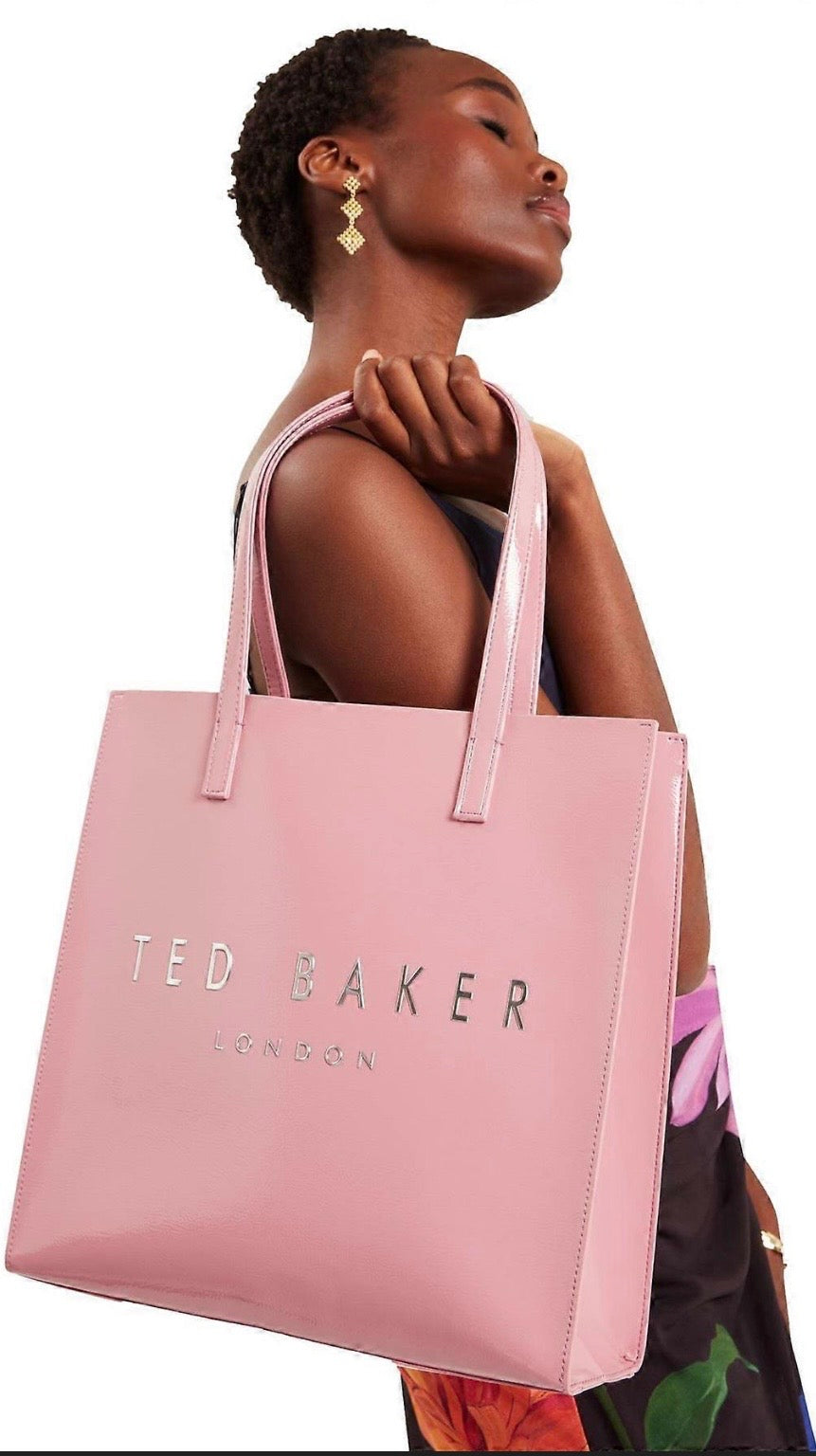 Ted Baker Crinkon Crinkle Large Icon Bag Pink