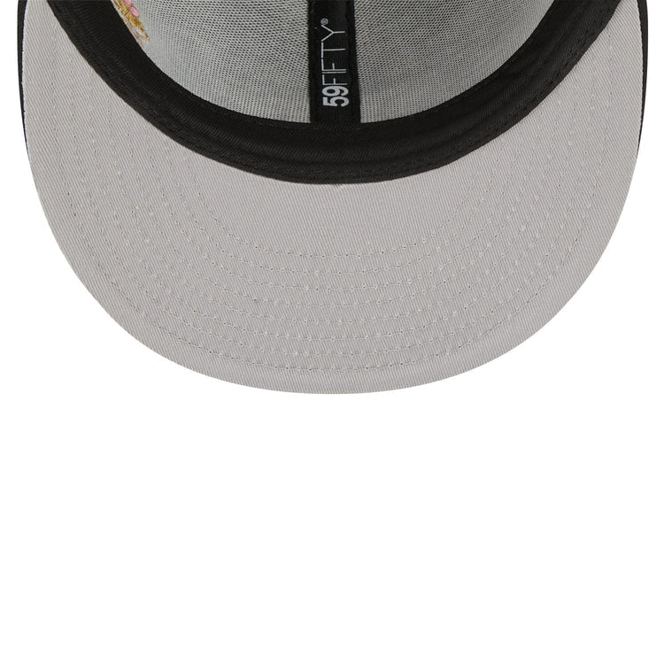 BOSTON RED SOX 59FIFTY CHERRY BLOSSOM BLACK CAP