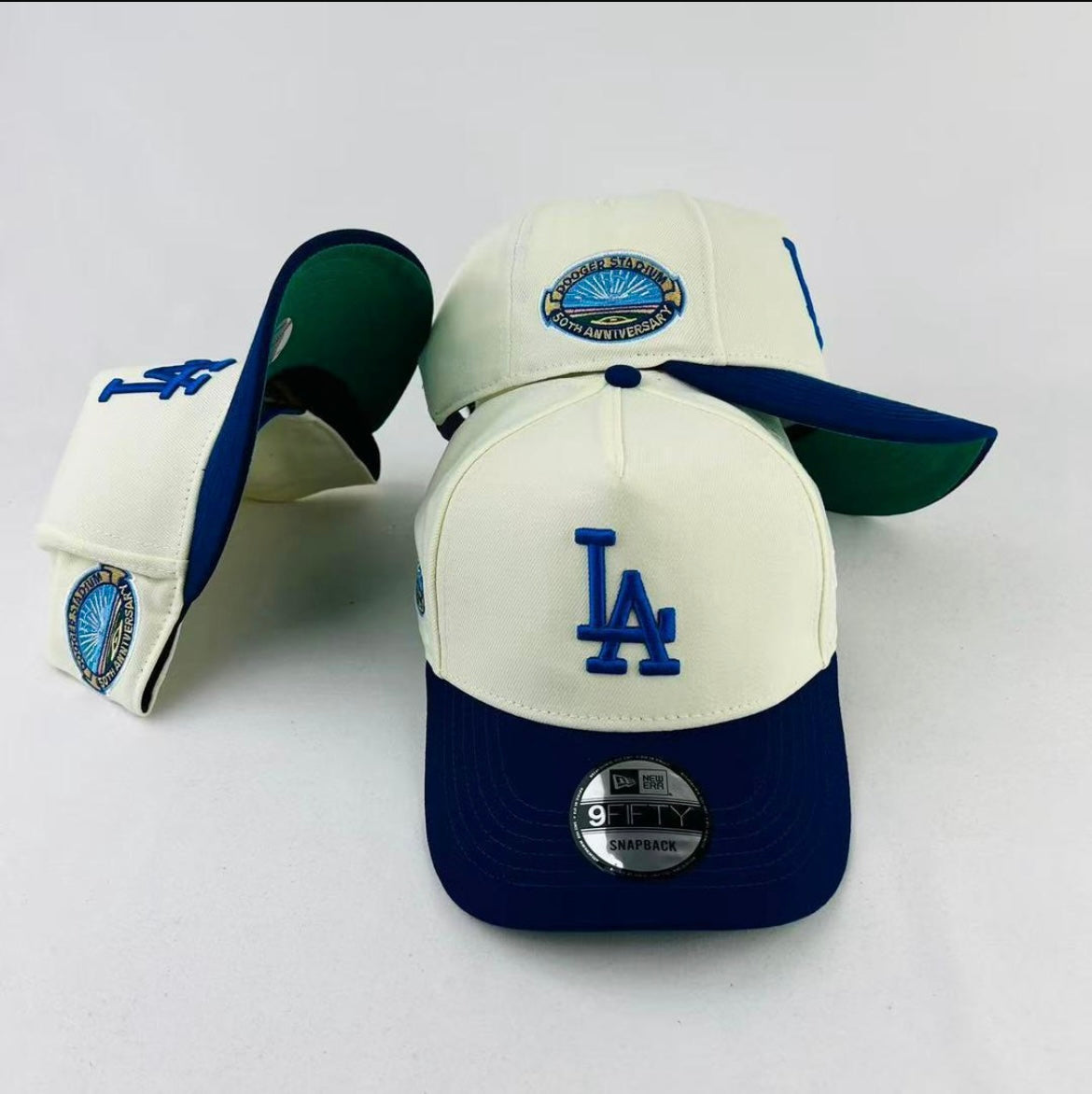 New Era Los Angeles Dodgers Stadium 50th Anniversary 9Forty A Frame Snapback Cap