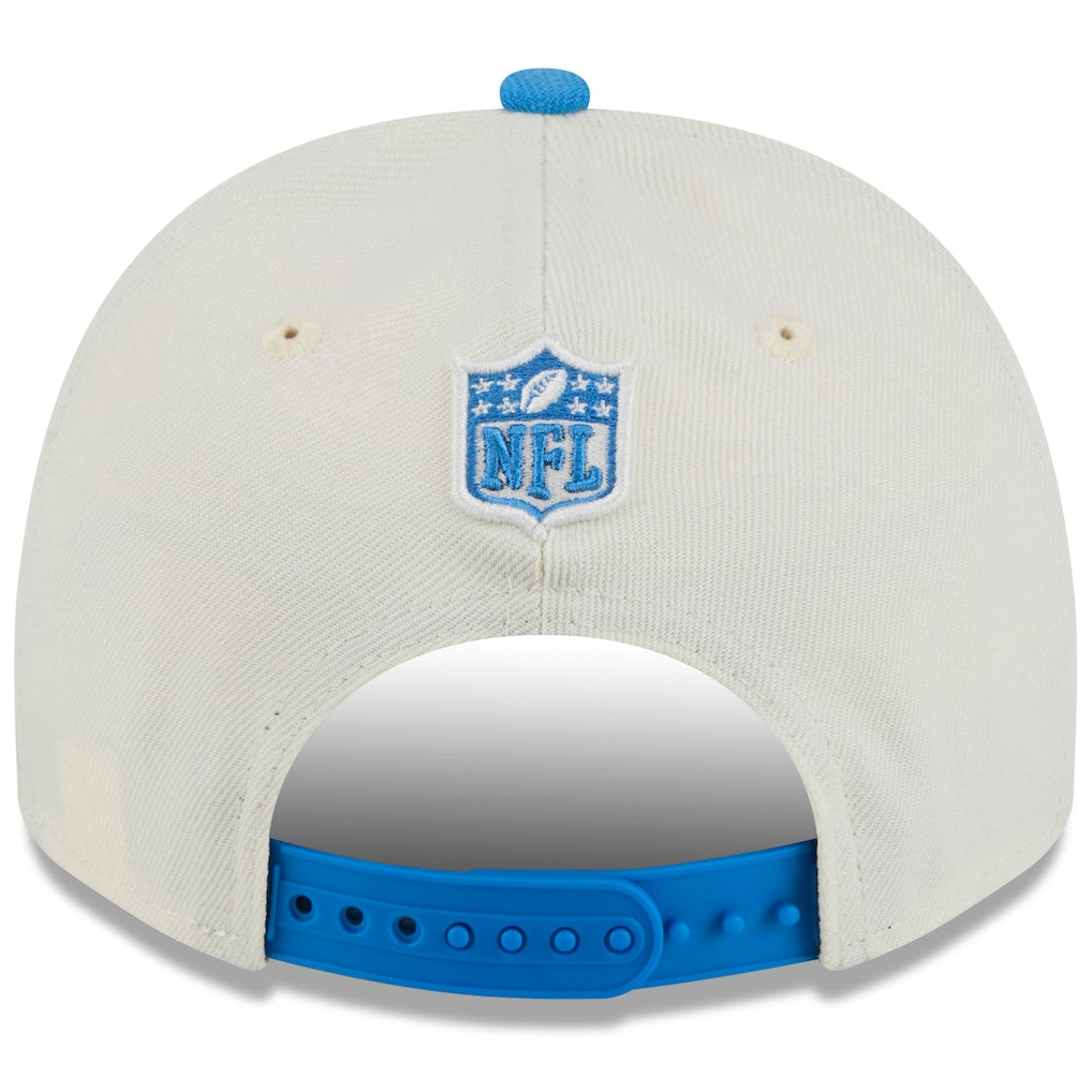 Men's New Era Cream/Blue Detroit Lions 2025 NFL Draft A-Frame 9FIFTY