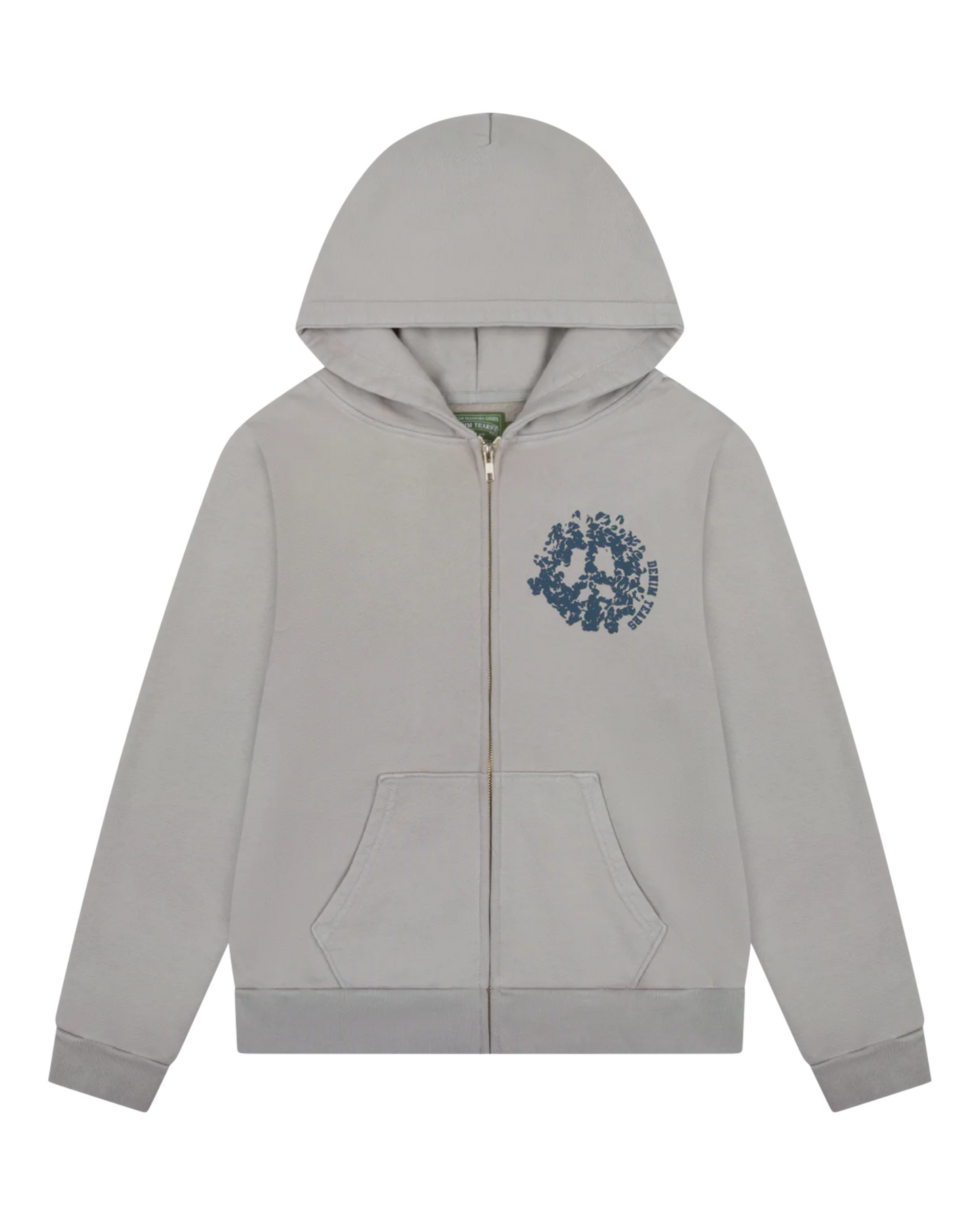 Denim Tears Denim University Zip Hoodie - "Grey"