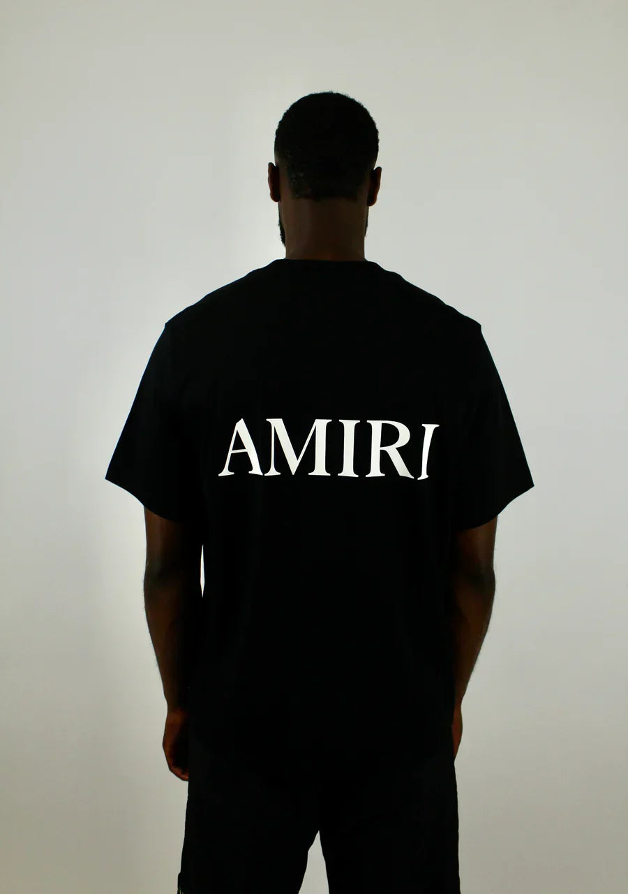 Amiri Core Logo Tee - "Black"