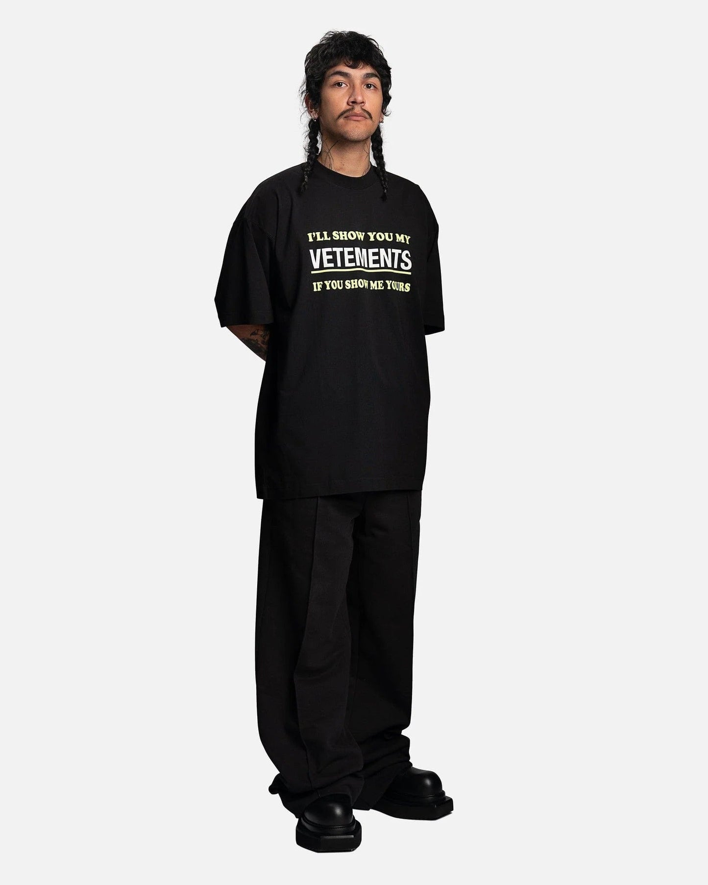 Vetements Show Me Your Vetements T-Shirt - "Black"