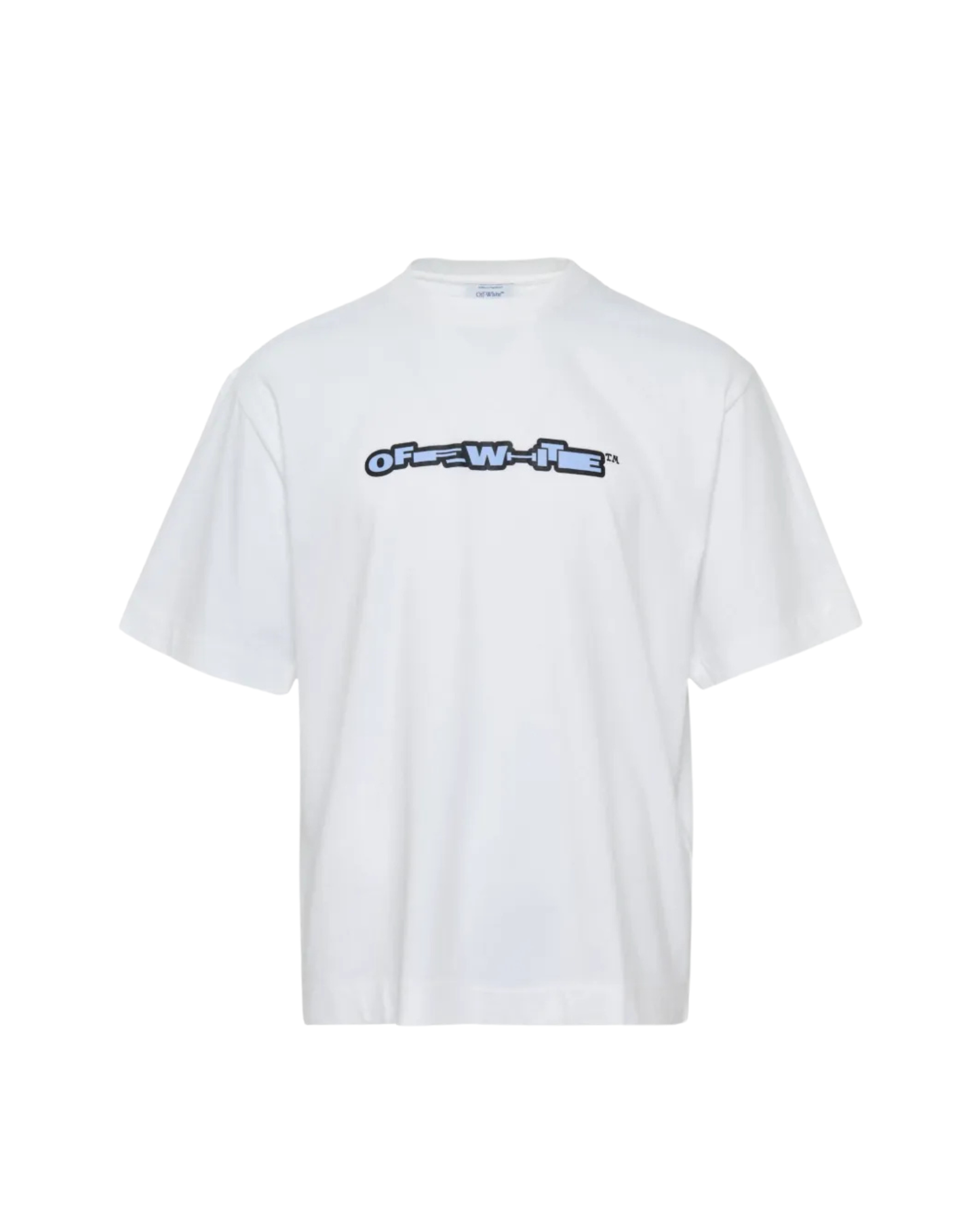 Off-White Baseball Arrow Skate T-shirt - "White/Blue"