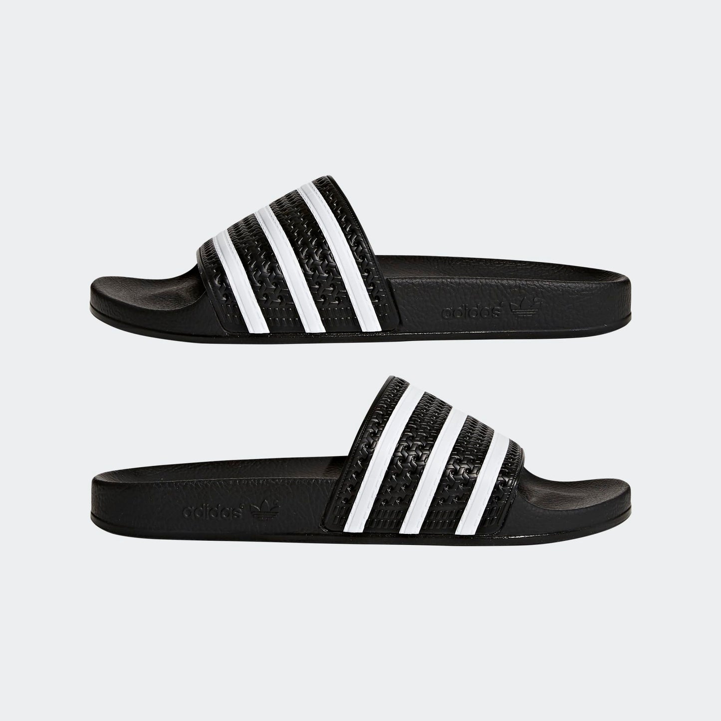 ADILETTE SLIDES “Core Black”