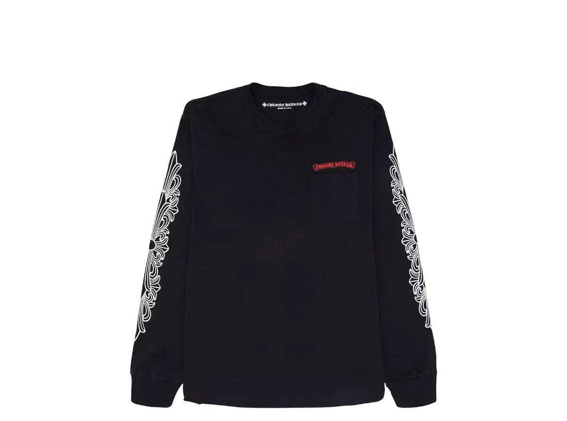 Chrome Hearts x Matty Boy Flower Chomper Long Sleeve T-shirt