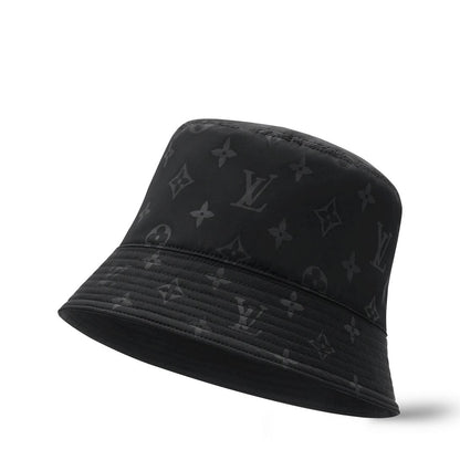 Louis Vuitton LV Monogram Denim Bucket Hat – Navy Blue