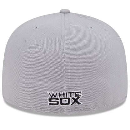 CHICAGO WHITE SOX NEW ERA GAMEDAY SIDESWIPE 59FIFTY FITTED HAT - BLACK/GRAY
