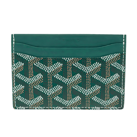 GOYARD SAINT-SULPICE CARD WALLET “GREEN”