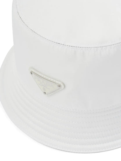 prada triangle-logo bucket hat