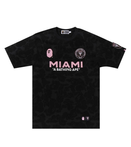BAPE x Inter Miami CF Camo Tee