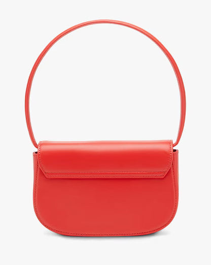 Diesel 1DR leather shoulder bag “Red”