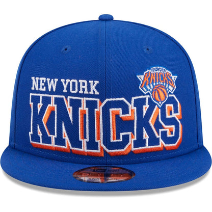 New Era Blue New York Knicks Gameday 9FIFTY Snapback Hat