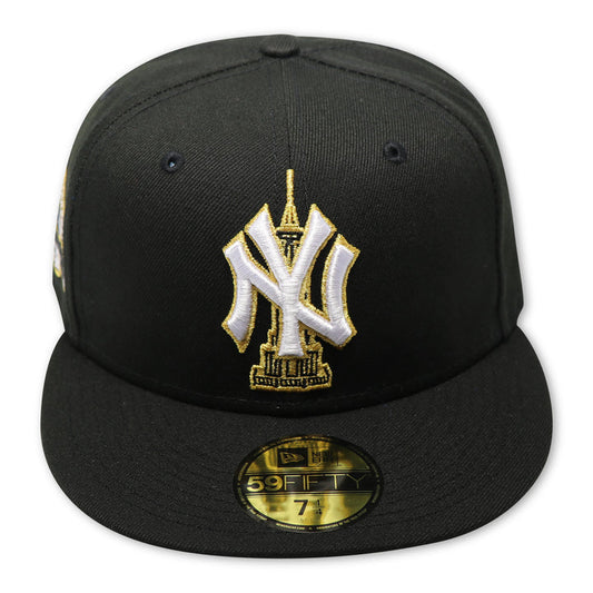 NEW YORK YANKEES (BLACK) (27X CHAMPS) "EMPIRE STATE" NEW ERA 59FIFTY FITTED CAP