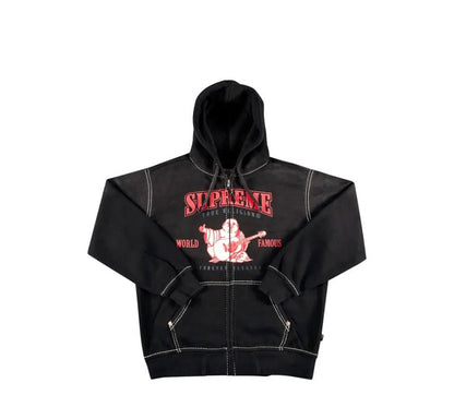Supreme x True Religion Zip Up Hooded Sweatshirt