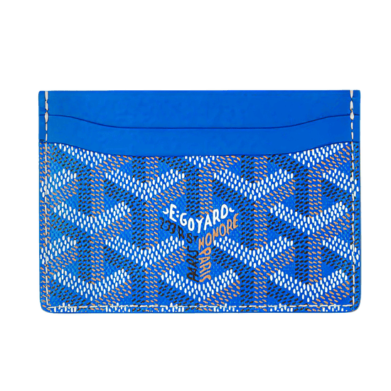 GOYARD SAINT-SULPICE CARD WALLET “SKY BLUE”