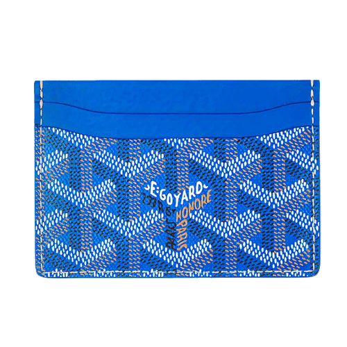 GOYARD SAINT-SULPICE CARD WALLET “SKY BLUE”