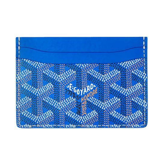 GOYARD SAINT-SULPICE CARD WALLET “SKY BLUE”
