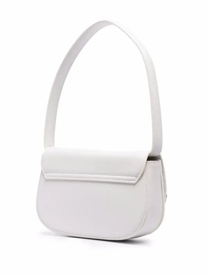 Diesel 1DR leather shoulder bag “White”