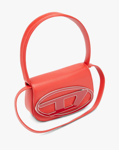 Diesel 1DR leather shoulder bag “Red”