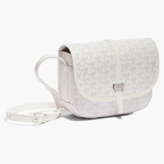 GOYARD BELVEDERE PM “WHITE”