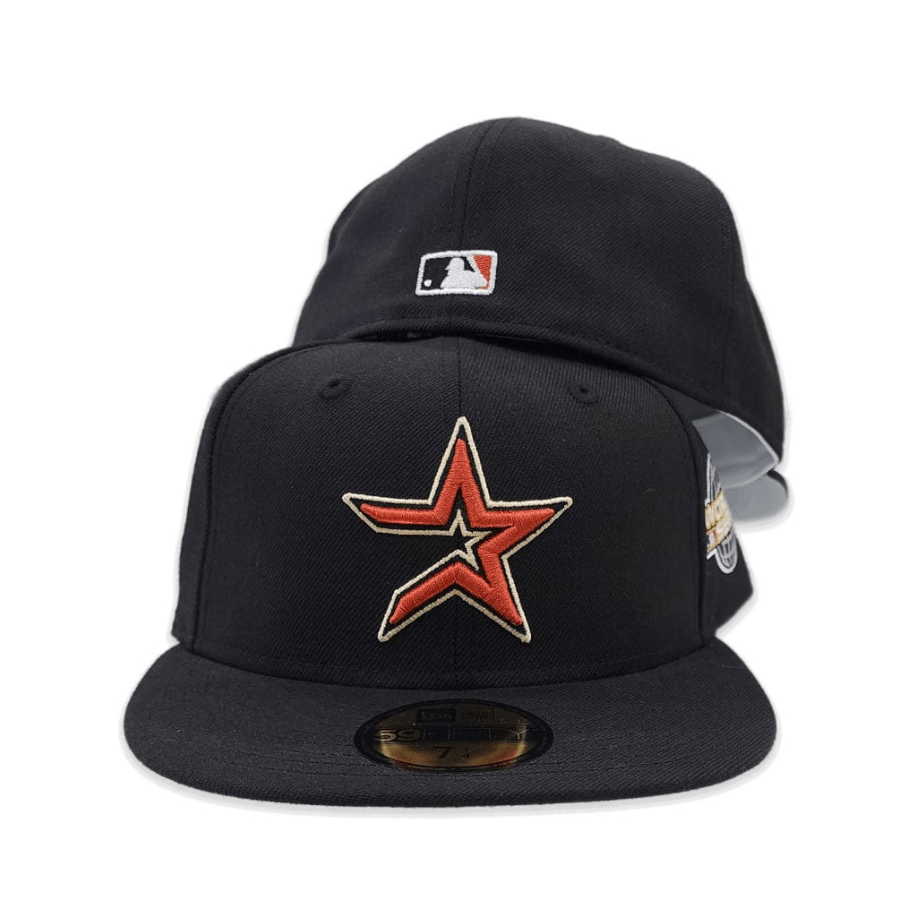 Black Houston Astros Gray Bottom 2005 World Series New Era 59Fifty Fitted