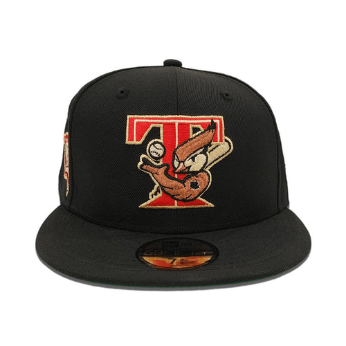 Black Toronto Blue Jays 25th Anniversary Side Patch New Era 59Fifty Fitted