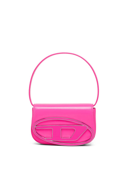 Diesel 1DR leather shoulder bag “Pink”