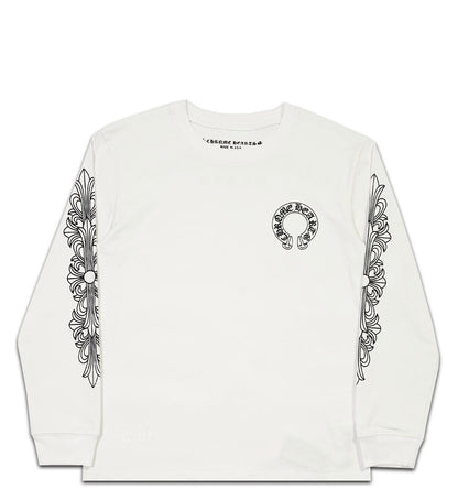 Chrome Hearts Floral USA long-sleeve tee