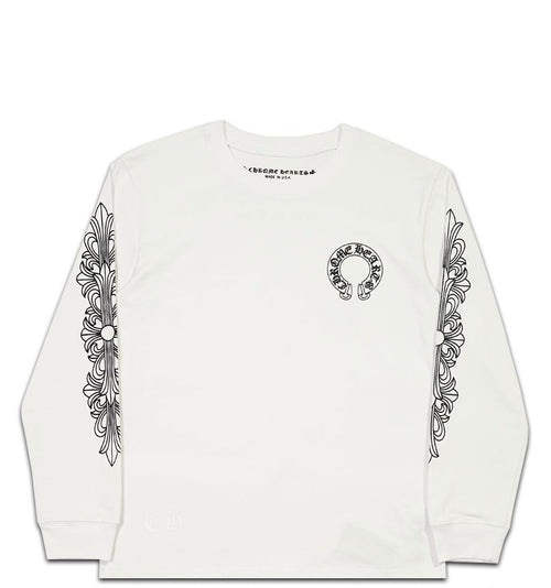 Chrome Hearts Floral USA long-sleeve tee