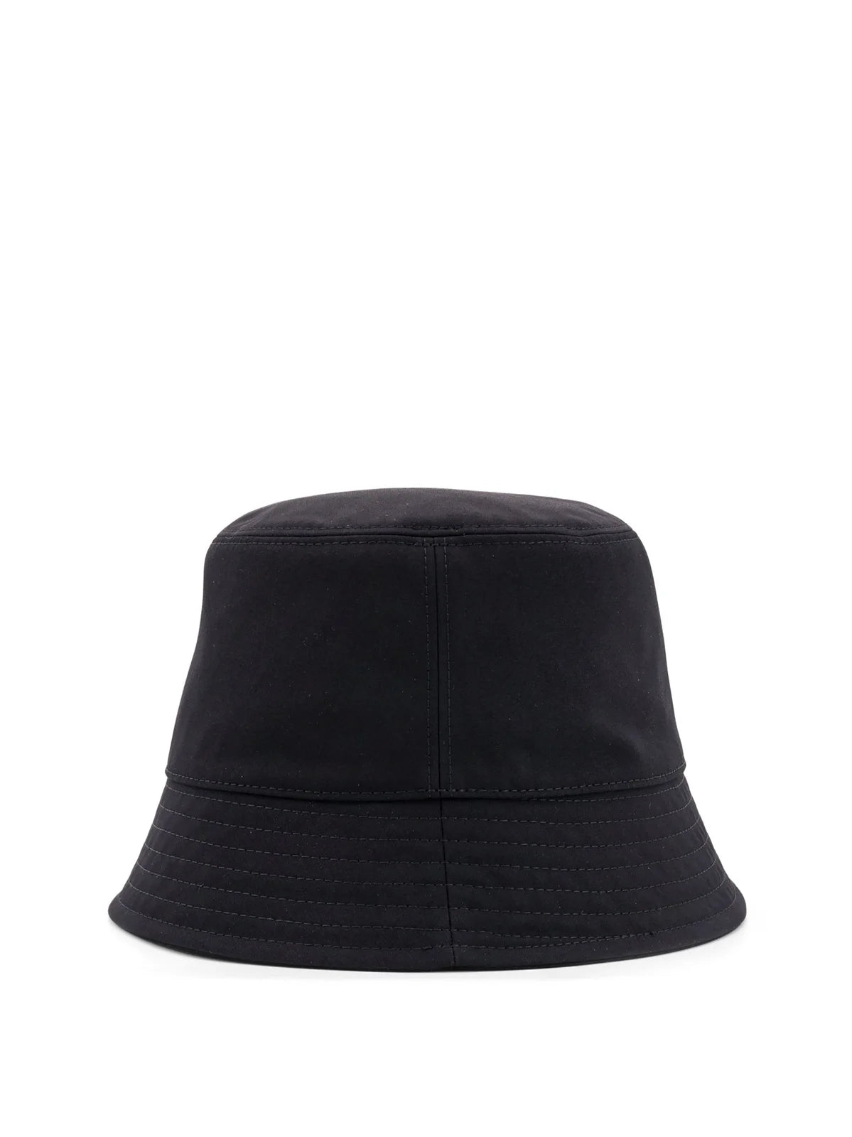 Moncler Logo Patch Narrow Brim Bucket Hat