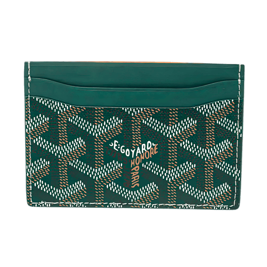 GOYARD SAINT-SULPICE CARD WALLET “GREEN”