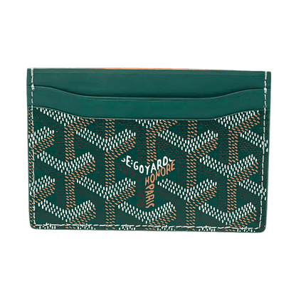 GOYARD SAINT-SULPICE CARD WALLET “GREEN”