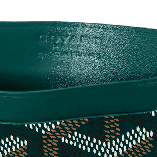 GOYARD SAINT-SULPICE CARD WALLET “GREEN”