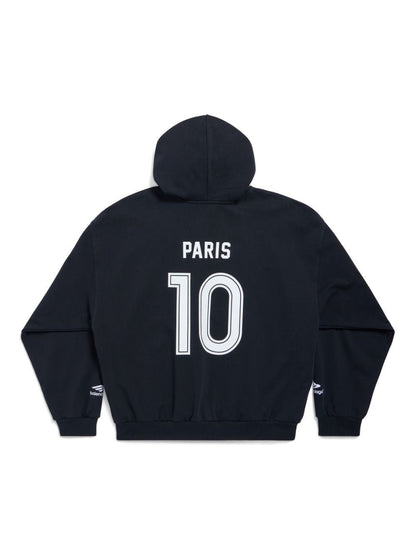 Balenciaga Paris Soccer Zip-up Hoodie