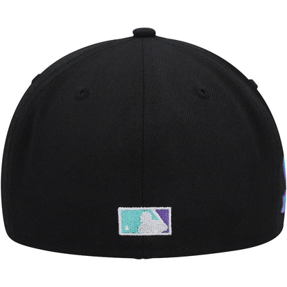 Athletics New Era Black 40th Anniversary Black Light 59FIFTY Fitted Hat