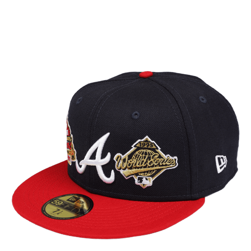 Atlanta Braves 3Times World Series Champions New Era 59FIFTY