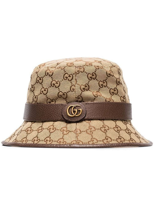 gucci canvas gg bucket hat