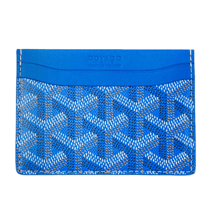 GOYARD SAINT-SULPICE CARD WALLET “SKY BLUE”