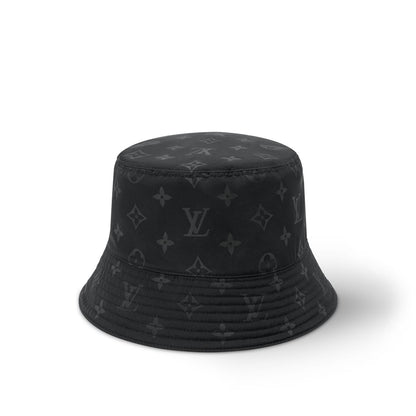Louis Vuitton LV Monogram Denim Bucket Hat – Navy Blue