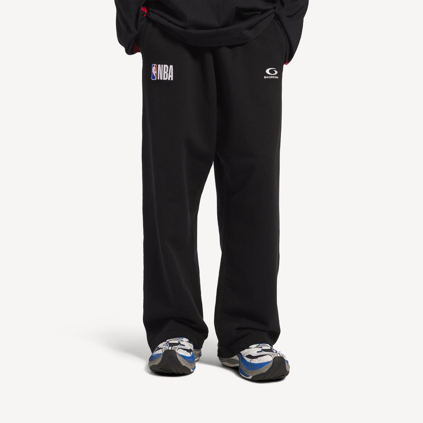 Balenciaga x NBA Collaboration Oversized Sweatpants - "Black"
