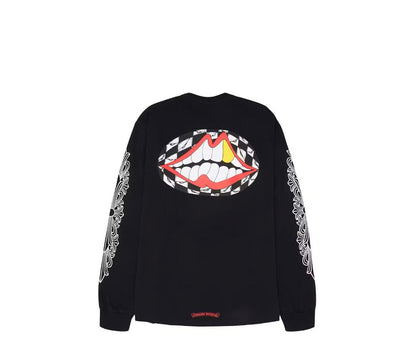 Chrome Hearts x Matty Boy Flower Chomper Long Sleeve T-shirt