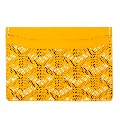 GOYARD SAINT-SULPICE CARD WALLET “YELLOW”
