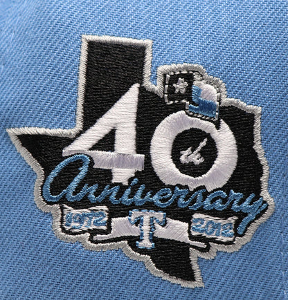 TEXAS RANGERS (40TH ANNIVERSARY) NEW ERA 59FIFTY FITTED