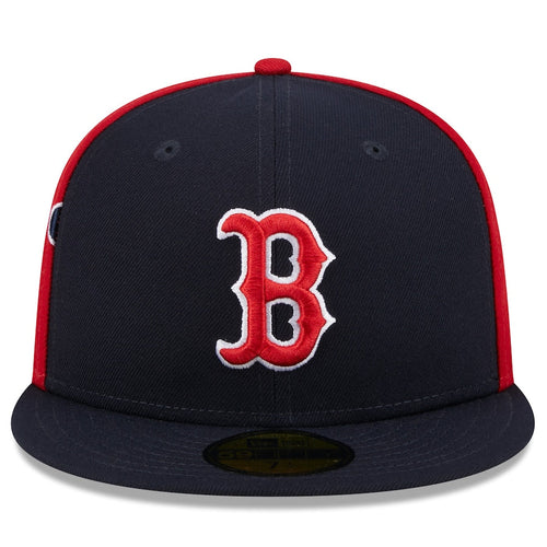 Boston Red Sox New Era Navy/Red Gameday Sideswipe 59FIFTY Fitted Hat