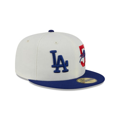 Los Angeles Mookie Betts Chrome White 59FIFTY Fitted