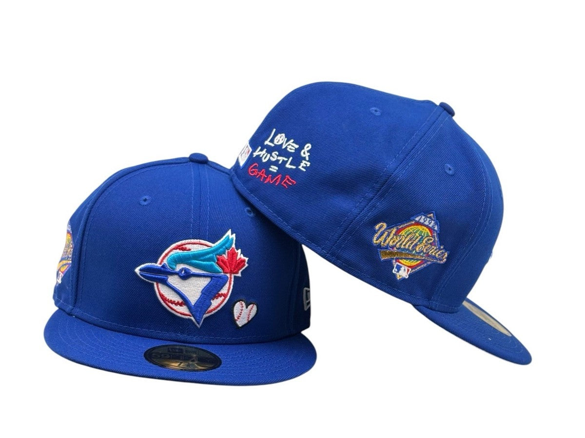 Toronto Blue Jays World Series Team Heat New Era 59Fifty fitted blue