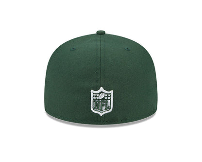 New Era Green Bay Packers 59FIFTY Green Fitted Hat Sidepatch 5950 Cap
