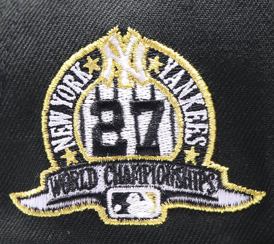 NEW YORK YANKEES (BLACK) (27X CHAMPS) "EMPIRE STATE" NEW ERA 59FIFTY FITTED CAP