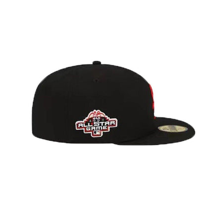 Men's Chicago MLB White Sox Black All Star Style Game Team 59FIFTY Fitted Hat